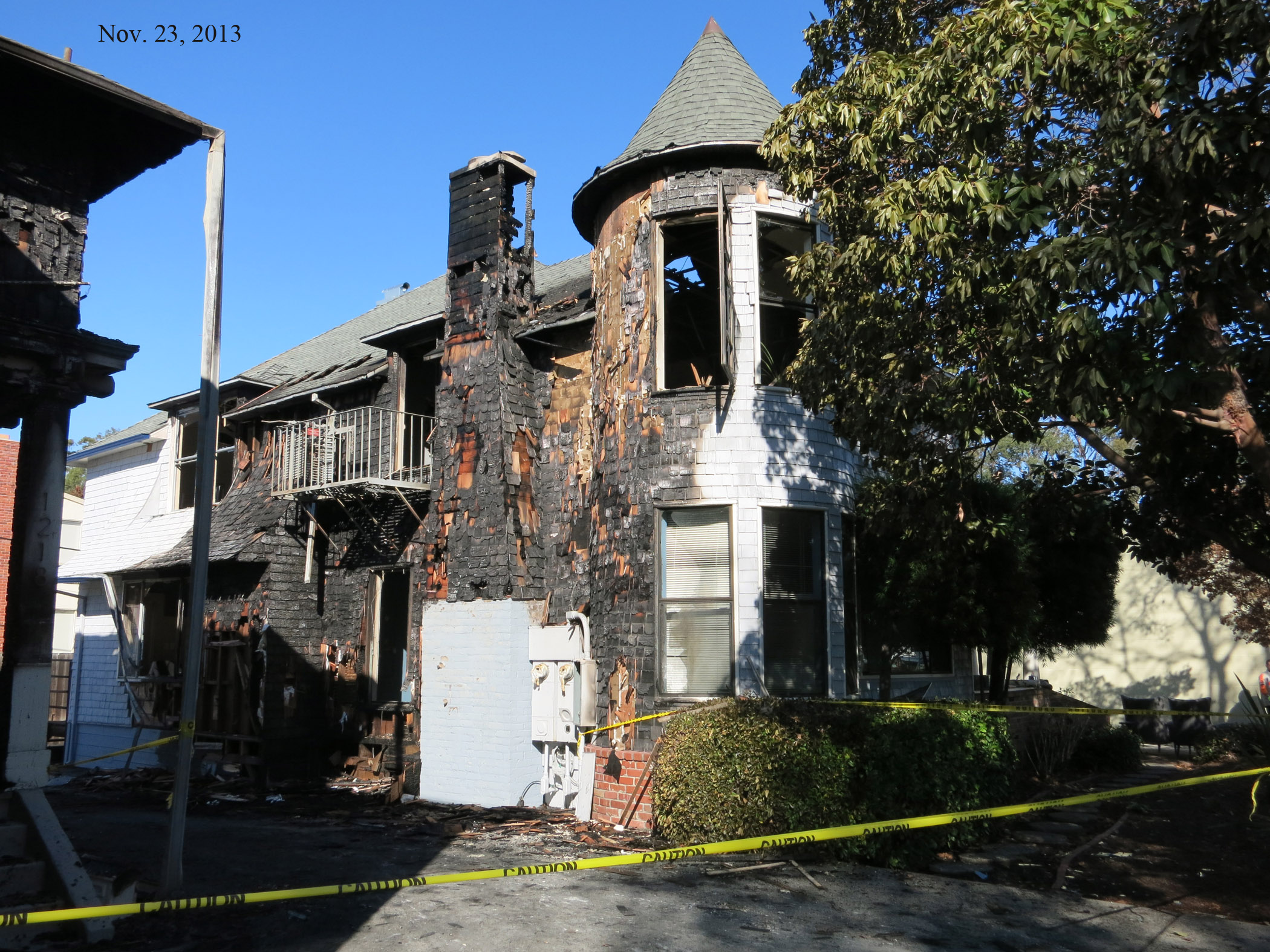 Gates house fire Nov. 23, 2013